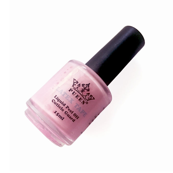 Latex Tape Peel off Cuticle Guard Skin Barrier Protector Nail Art Liquid Tape 15Ml Pink - BH000584