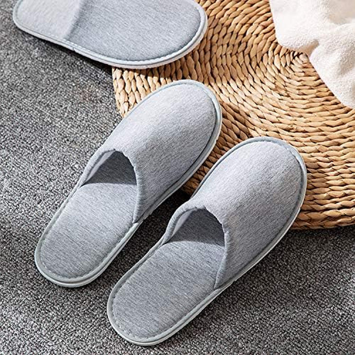 2 Pair Disposable Slippers, Travel Portable Guest Slippers, Anti-Skid Home Interior Hotel Special Shoes