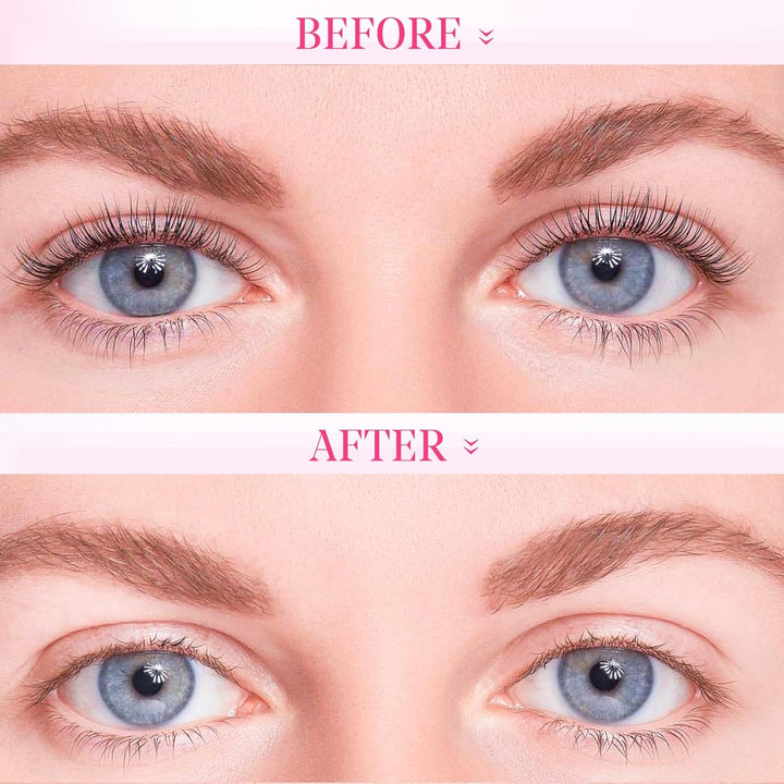 Lash Shampoo for Eyelash Extension, 60Ml/2.11Fl.Oz Eyelash Shampoo Kit with Lash Wash Brushes Gentle Lash Extension Cleanser for Professional Salon and Home Eyelash Care