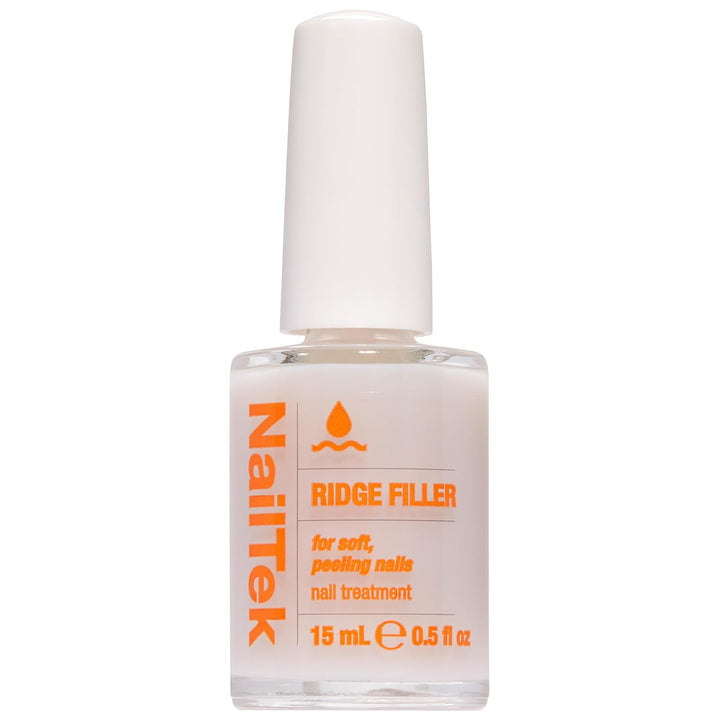 Ridge Filler Formula 2 – Clear Ridge Filler for Nails Base Coat, Nail Strengthener Polish for Soft & Peeling Nails, 0.5 Fl Oz