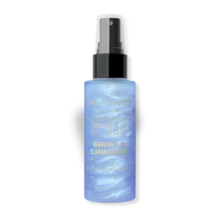 Shimmer Shine Hair Mist, Lightweight Glitter Spray with Argan Oil & Rosemary, Non-Greasy Shine Boost, Cruelty Free – Fallen Star