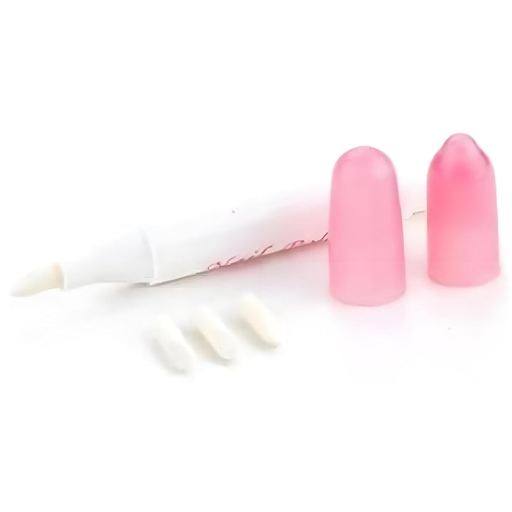 Nail Polish Corrector Pen with 3 Replaceable Tips - Manicure Tool for Quick Nail Art Mistakes Cleanup