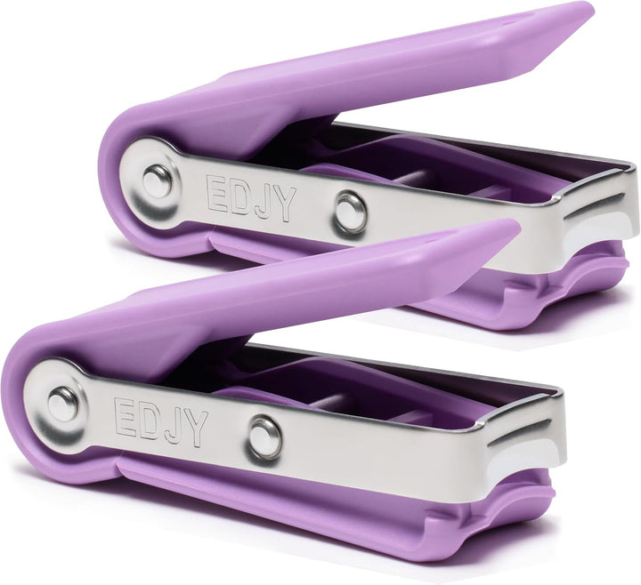 Fingernail Cutter - Precision Stainless Steel Nail Cutter for Fingernails | Sharp Blade, Ergonomic Design, Durable & Rust-Resistant | Ideal for Men and Women |  Blue