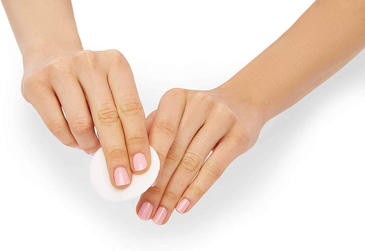 Simply Soft Cotton Rounds (300 Count), 100% Cotton Absorbent and Textured Cotton Pads, Lint-Free