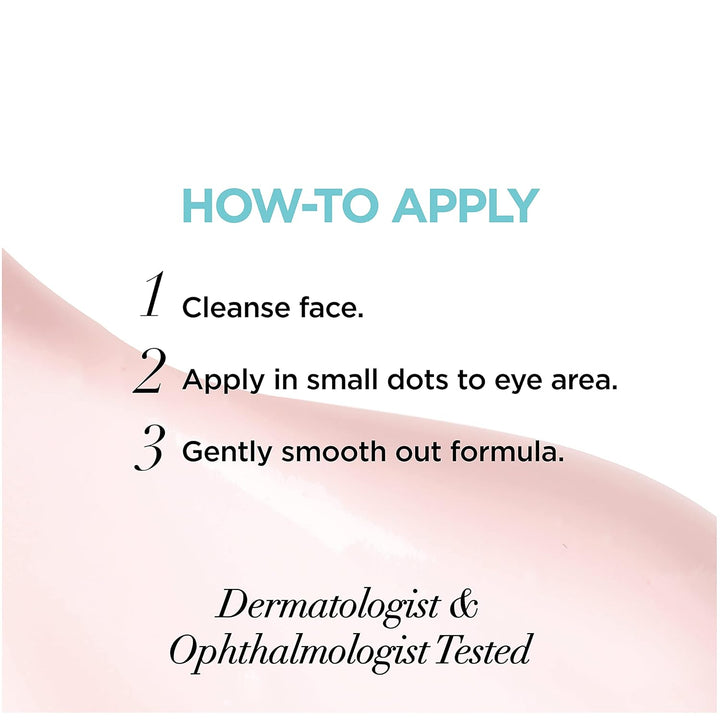 Dermo-Expertise Eye Defense Eye Cream with Caffeine and Hyaluronic Acid 0.5 Oz