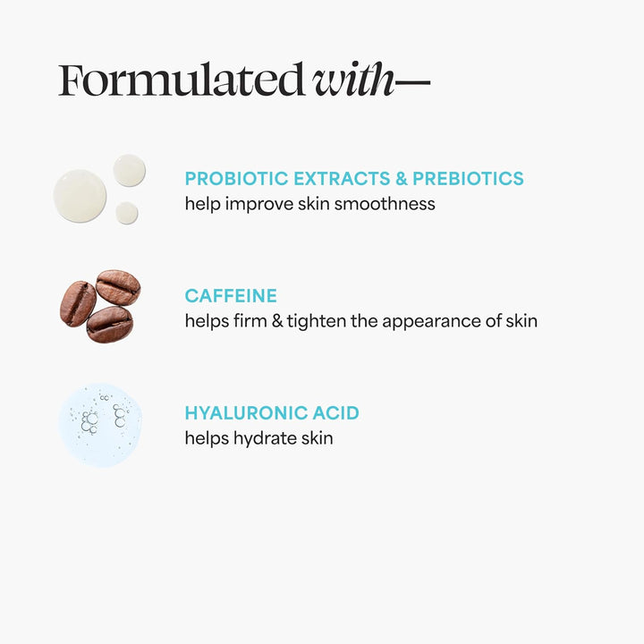 Skin Care Spresso Energizing Eye Balm - Energizing & Hydrating Caffeine under Eye Treatment for Dark Circles, Portable and Perfect to Use On-The-Go, 0.35 Oz.