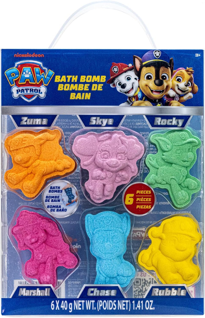 Hot Wheels 6 Piece Bath Bombs for Kids, Bubble Gum Scented, Bath Toys for Kids, Ages 3+, by