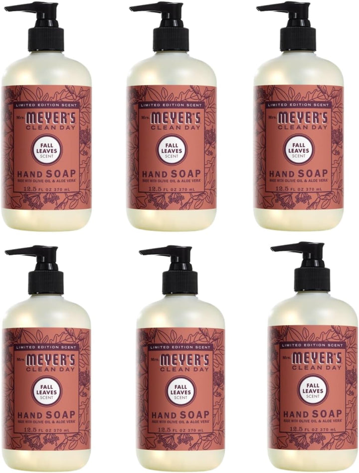 CLEAN DAY Liquid Hand Soap, Fall Leaves Scent, 12.5 Fl Oz (Pack of 1)