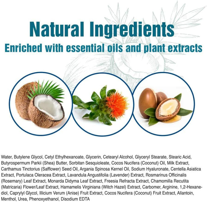 Intensive Repairing Foot Masks 6 Pairs, Deep Moisturizing Socks for Dry Feet & Cracked Heels, Repair with Coconut Oil & Milk Extract, Korean Skin Care, Spa Set, Self Care Gifts for Women