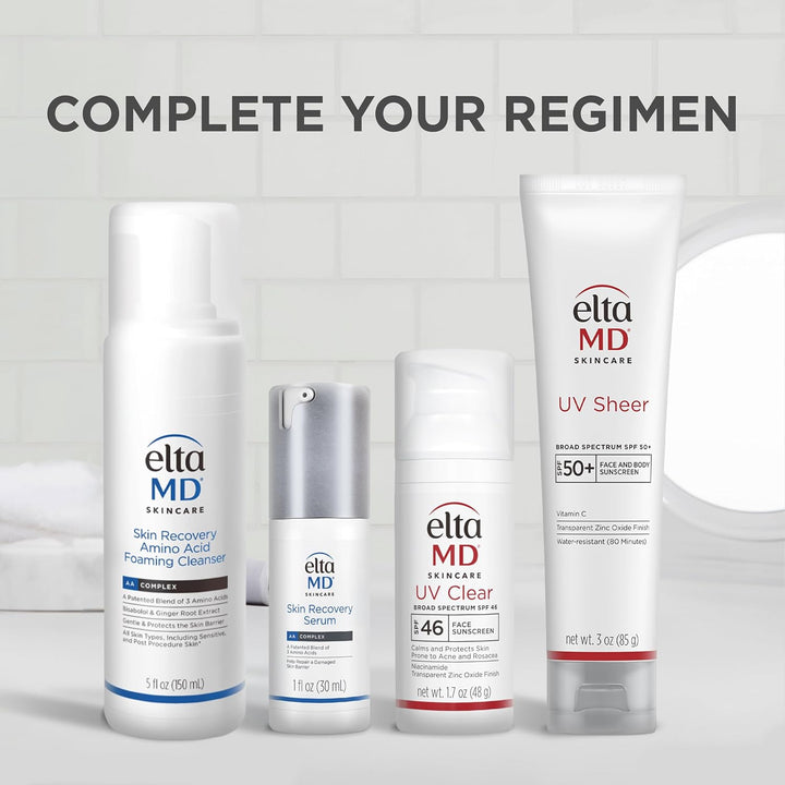 UV Clear Face Sunscreen SPF 46, Oil-Free Sunscreen with Zinc Oxide, Dermatologist Recommended