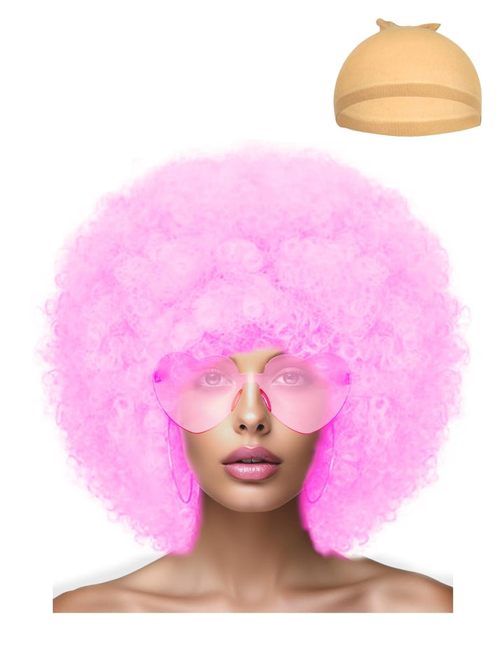 Short Bob Hair Wigs Straight with Flat Bangs Synthetic Colorful Cosplay Daily Party Neon Wig for Women + Free Wig Cap 14" Natural as Real