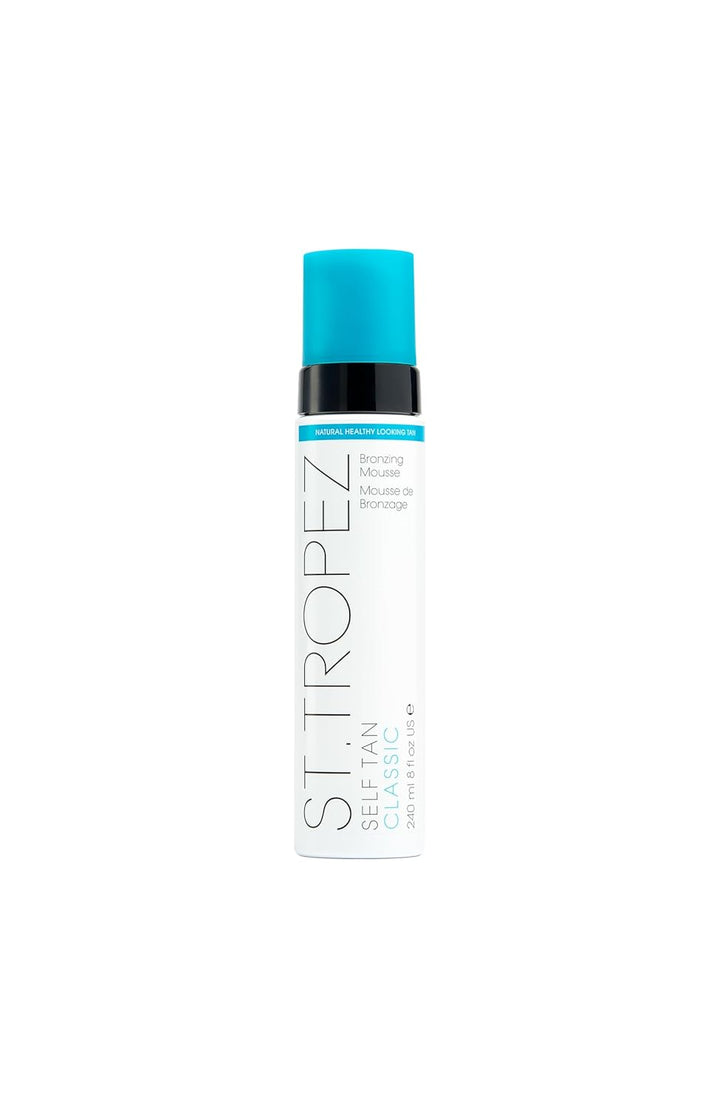St.Tropez Classic Bronzing Self Tan Mousse for Streak-Free, Golden Tinted, Natural-Looking Tan, 8 Fl Oz