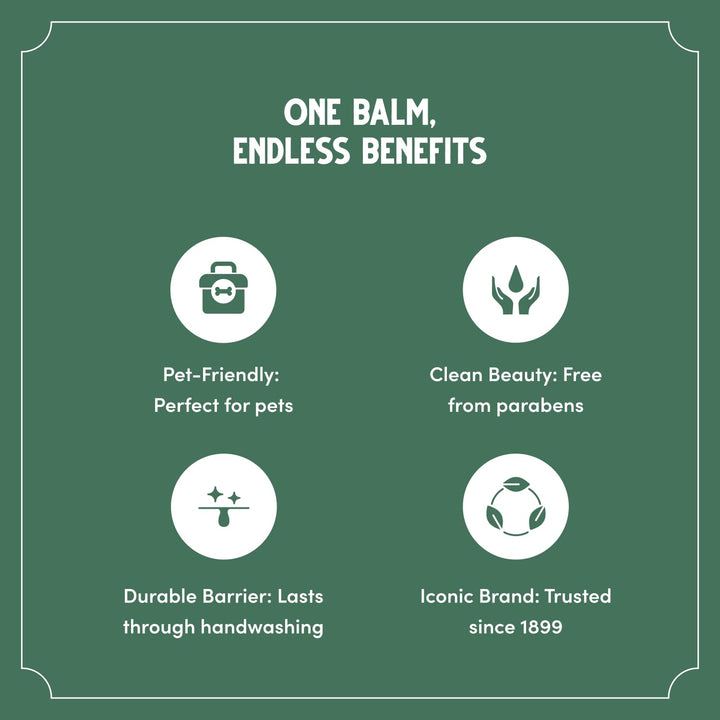 Vermont'S Original Skin Moisturizer - Full Body Hydrating Skin Care: Dry Hands, Lips, Face, Feet & More - Unscented, Cruelty & Paraben Free - Day & Night, Men & Women (4Oz Tin, Made in USA)