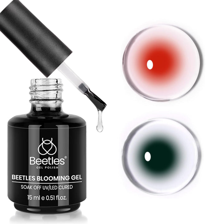 Beetles Gel Base Coat, 1Pcs 15Ml Base Gel Nail Polish Upgraded Formula Long-Lasting Soak off U V LED Lamp Needed DIY Home and Nail Salon Gifts for Women