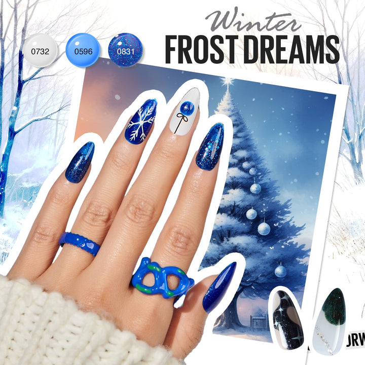 42 Colors Gel Nail Polish Kit with U V Light, 59 Pcs All Seasons Collection Colorful Gel Polish Essential Set with 5 Psc Matte/Glossy Base Top Coat, Salon Gifts for Women