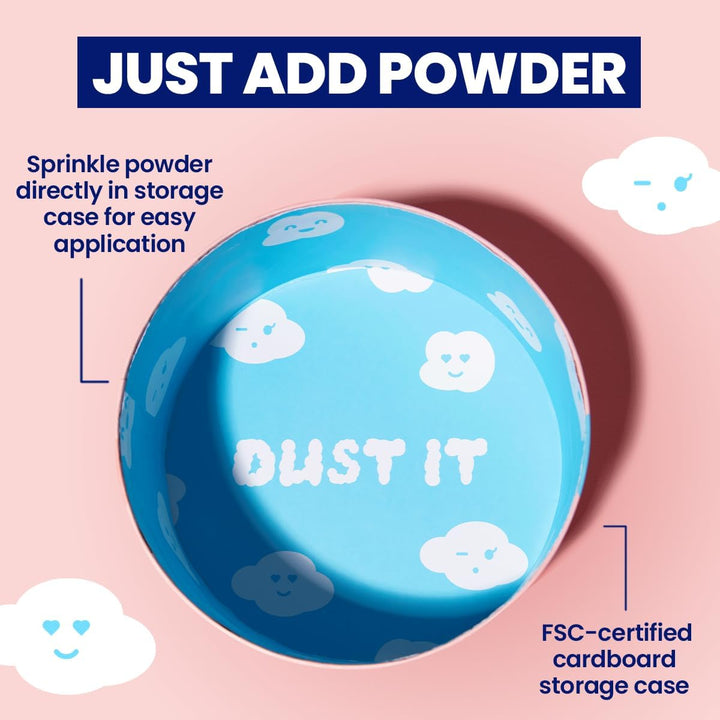 Body Powder Applicator - Dust Puff | Oversize (6” X 3”) Powder Puff | Powder Sold Separately
