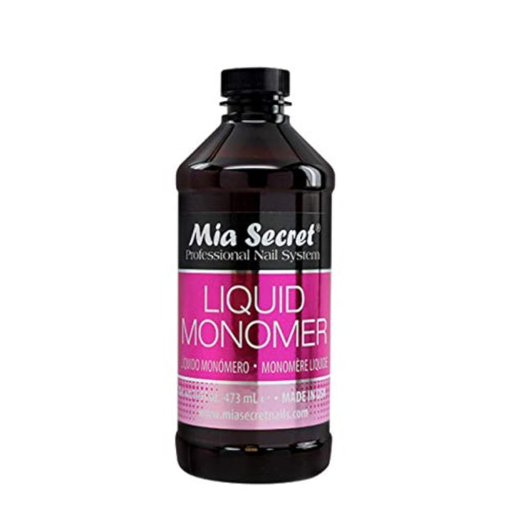 16 Oz  Liquid Monomer - Professional Acrylic Nail Liquid for Acrylic Powder - EMA Monomer - Nail Monomer Liquid - Ema Monomer Acrylic Nail Liquid