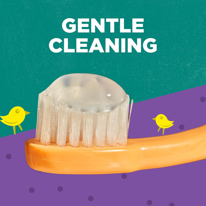 Fluoride-Free Toddler Training Toothpaste, Mild Fruit, 1.75 Oz. 3-Pack (Packaging May Vary)