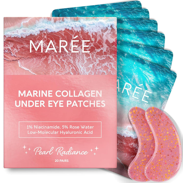 Eye Gels - Pads under Eye Patches for Puffy Eyes and Dark Circles with Collagen & Hyaluronic Acid - anti Wrinkles under Eye Masks Skincare Treatment for Puffiness & Bags - Parches Para Ojeras
