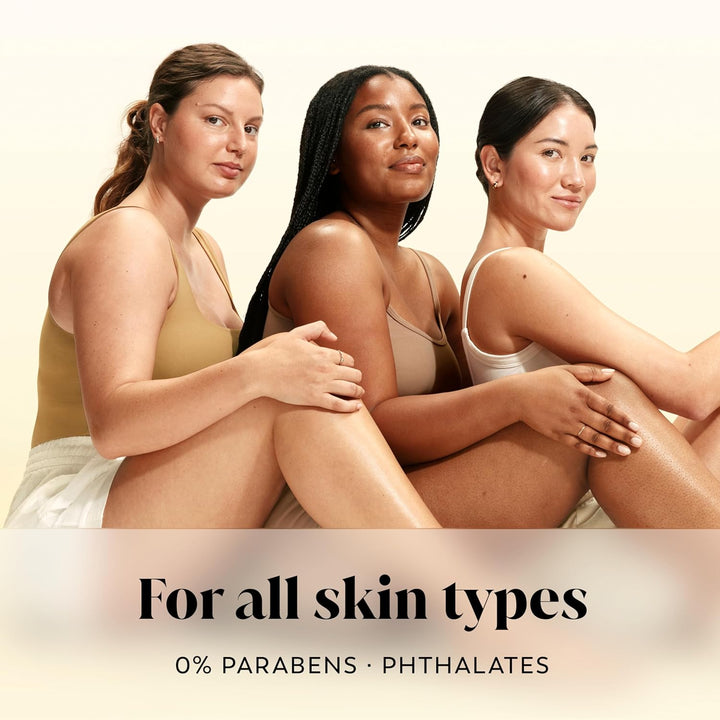 Body Wash for Women, Ultra Moisture, 24Hr Moisturizing, Hydrating & Refreshing, B3 Vitamin Complex, Free of Parabens & Phthalates, for All Skin Types, Shea Butter Scent, 33 Fl Oz