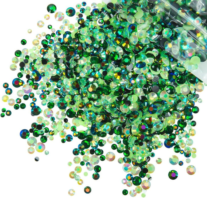 51G White Half Pearls for Crafting 4Mm 5Mm 6Mm 8Mm 10Mm Mix Sizes Pure White Flatback round Beads Charms for Nails Face Eyes Makeup Tumblers Bottles DIY Crafts Bedazzling Clothes Shoes Phones