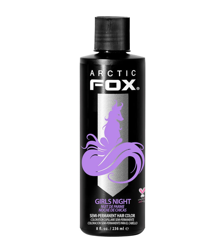 Vegan and Cruelty-Free Semi-Permanent Hair Color Dye (8 Fl Oz, PURPLE AF)