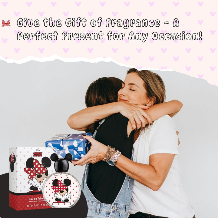 Minnie Mouse, , Fragrance, for Kids, Eau De Toilette, EDT, 3.4Oz, 100Ml, Perfume, Spray, Made in Spain, by Air Val International