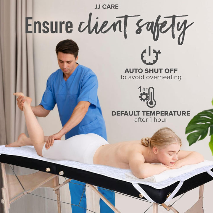 Massage Table Warmer 31"X71", Digital 5 Heat Control Massage Bed Warmer Fleece Pad W/Detachable 12 FT Cord, Table Warmer Massage Therapy W/Overheat Protection, Massage Table Heating Pad