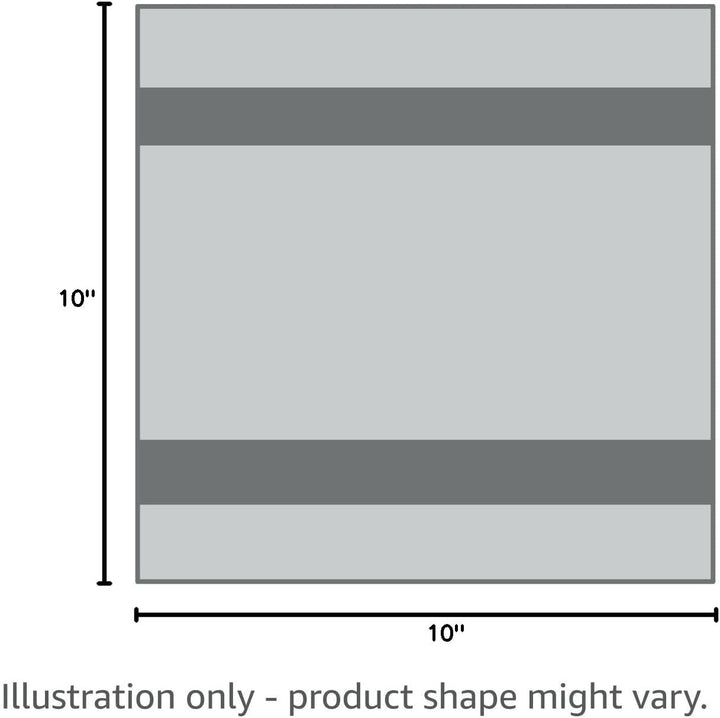 10-Pack Terry Wash Cloths in Gift Box 100% Organic Cotton for Infant Baby Boys, Girls, 10-Pack White, One Size