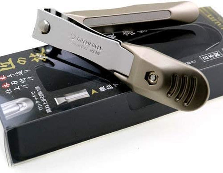 - Takumi No Waza - Stainless Steel Nail Clipper (G-1205) - Built-In Nail File - Made in Japan