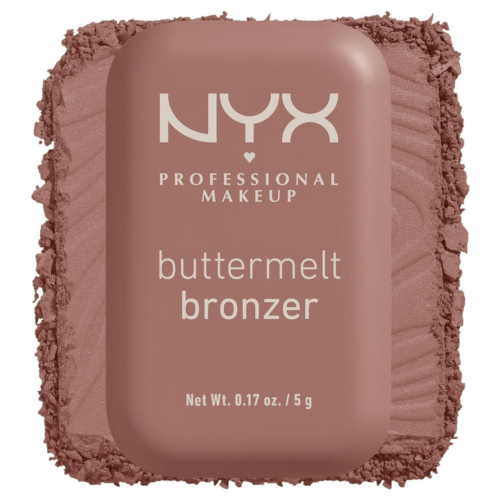 Matte Buttermelt Bronzer, Longwear Face Makeup with up to 12 Hours of Wear, Vegan Formula - Deserve Butta (Light Medium Cool)