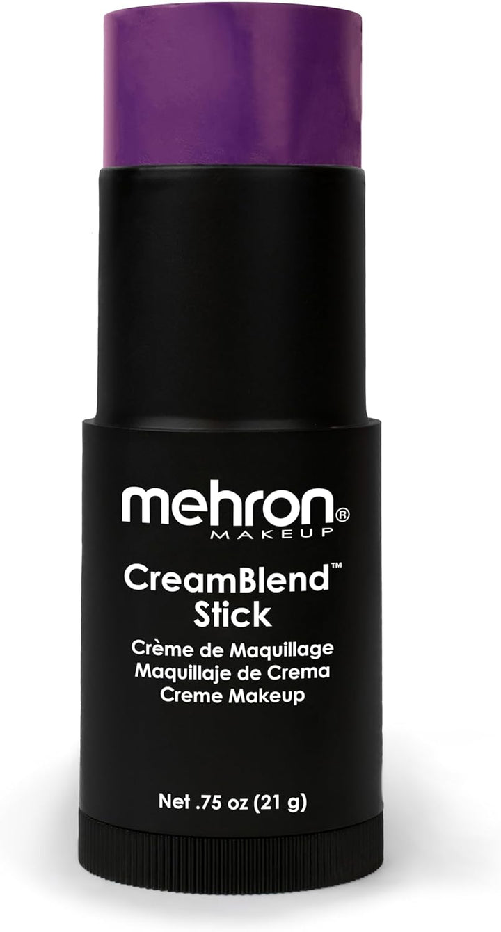 Makeup Creamblend Stick | Face Paint, Body Paint, & Foundation Cream Makeup | Perfect for Halloween .75 Oz (21 G) (White)