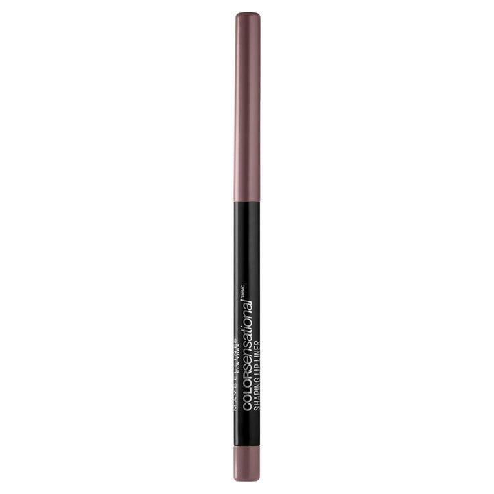 Color Sensational Shaping Lip Liner with Self-Sharpening Tip, Gone Griege, Nude, 1 Count