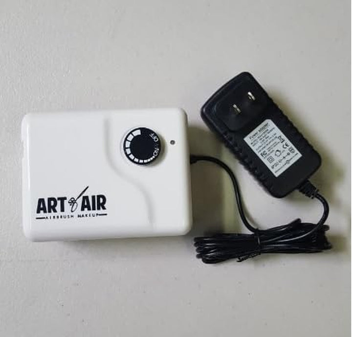 Professional Airbrush Cosmetic Makeup System/Fair to Medium Shades 6Pc Foundation Set with Blush, Bronzer, Shimmer and Primer Makeup Airbrush Kit