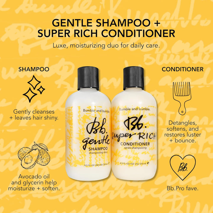 . Super Rich Hair Conditioner for Every Day | Hydrating + Adds Shine | Curly, Wavy, Straight | with Glycerin + Avocado Oil