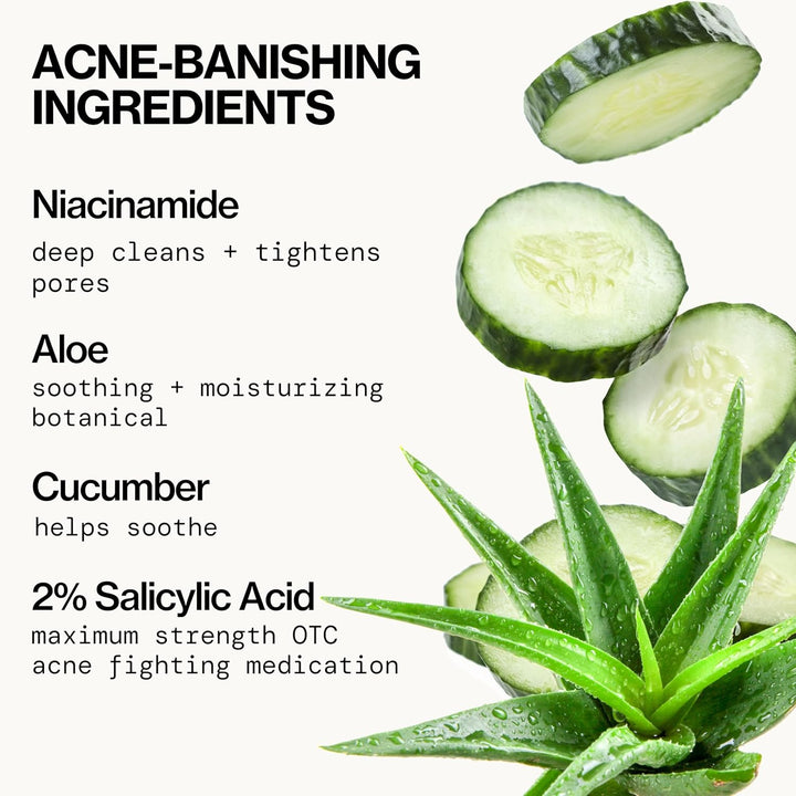 Bacne Warrior - Bacne Salicylic Acid Spray, Back Acne Treatment Spray with 2% Salicylic Acid, Niacinamide, and Aloe, Body Acne Warrior for Body, Chest, and Back, Dermatologist Tested- 6 Fl Oz