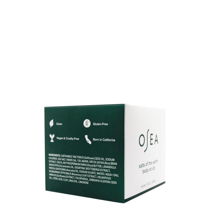 Salts of the Earth Body Scrub 12 Oz - Pink Himalayan Salt Scrub - Gentle Body Exfoliation Skincare - Ideal Spa Gift for Pampering - Clean Beauty & Vegan Body Care