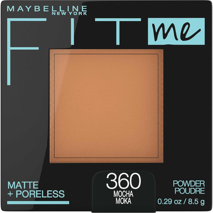 Fit Me Matte + Poreless Pressed Face Powder Makeup & Setting Powder, Translucent, 1 Count
