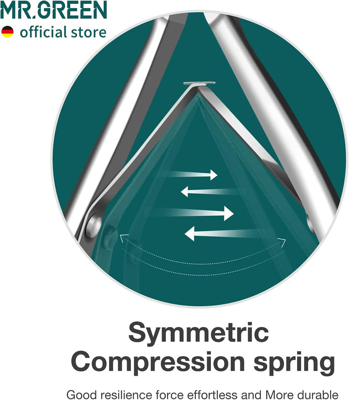 Cuticle Nippers Nail Manicure Scissors Cuticle Clippers Trimmer Dead Skin Remover Stainless Steel Cutters Beauty Tool with Pusher (Mr-1028+Pusher)