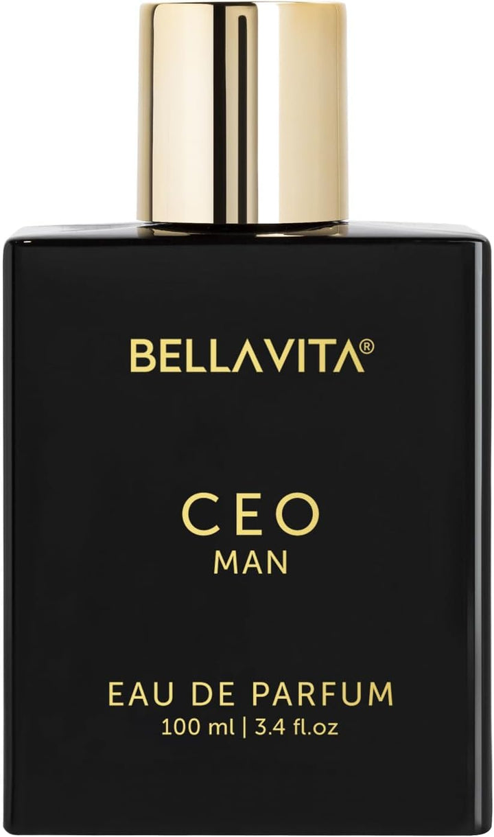 Luxury CEO Man Perfume for Men (3.38 Fl.Oz) | Long-Lasting Men'S Perfume with Lemon, Lavender, Tonka Vetiver & Moss Fragrance for Man | CEO Parfum for Men | Vegan & Cruelty-Free Fragrance
