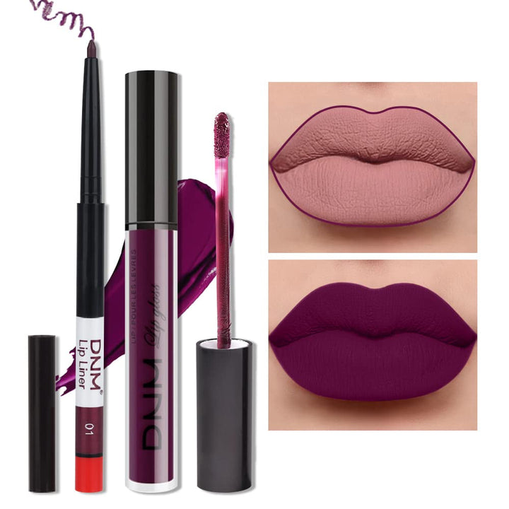 3Pcs Dark Red Purple Plum Matte Liquid Lipstick Sets for Women Matte Lip Stain Long Lasting Waterproof, Burgundy Blood Blue Red Lipstick, Black Cherry Maroon Gothic 24 Hours Magic Lipsticks