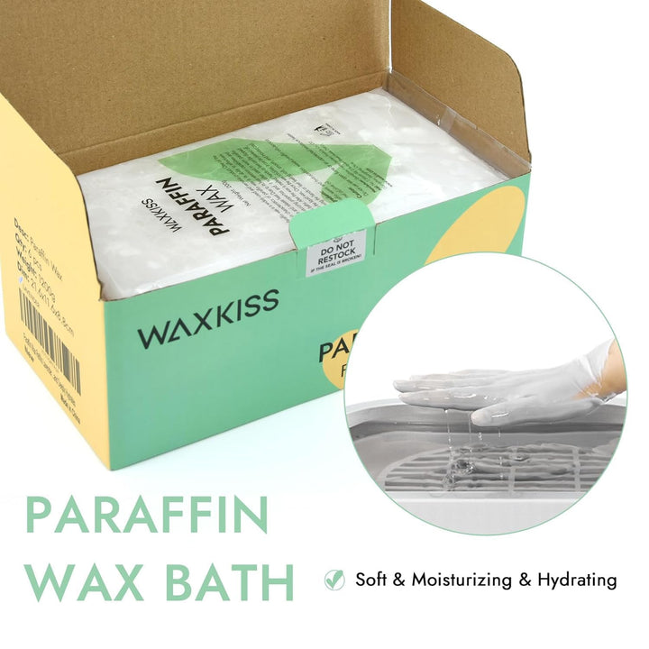 Paraffin Wax Refills for Paraffin Baths, 6 Packs Unscent Paraffin Wax for Hand and Feet Hydration and Moisturizing