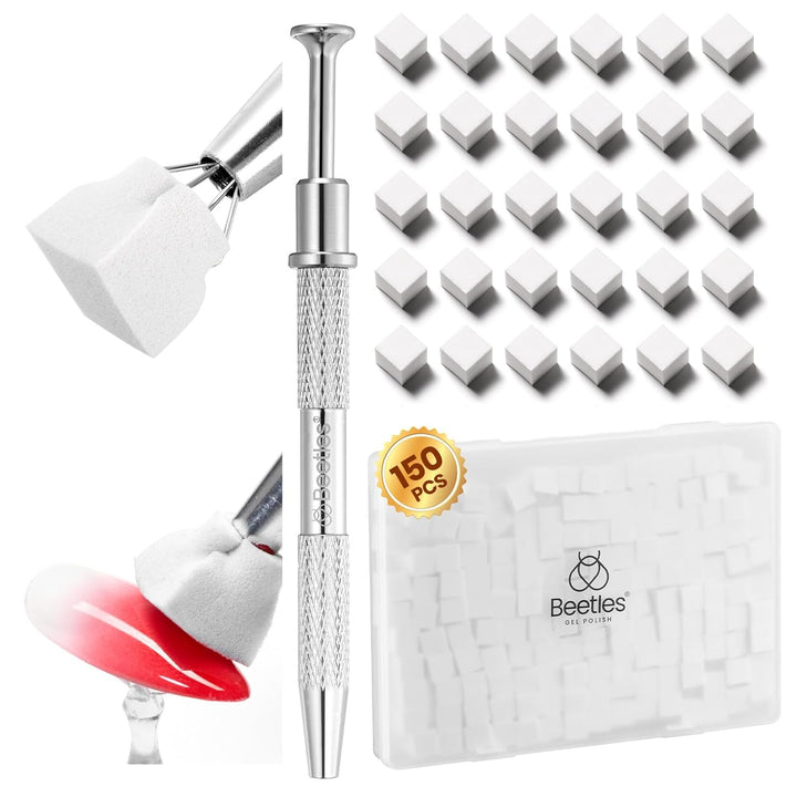 Beetles Nail Art Pens Brushes, 5Pcs Nail Art Liner Brushes Set Painting Nail Dotting Drawing Tool for Long Lines, Details, Fine Drawing Sizes 7/11/15/20/25Mm Gift for Women