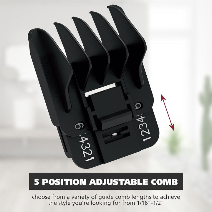 All-In-One Cordless Rechargeable Electric Ear/Nose, Detail, and Beard Trimmer for Men – Mustache, Ear & Nose Hair, and Light Detail Grooming - Model 9685-200