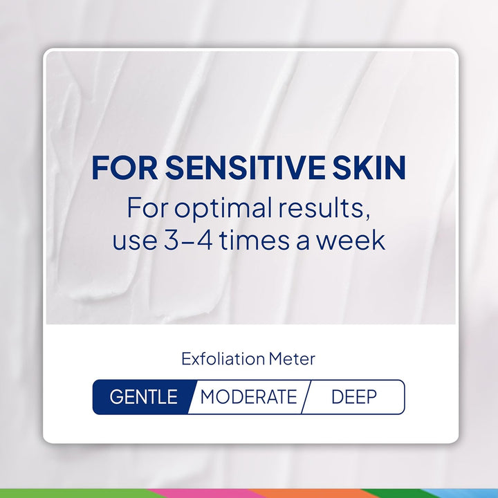 Gentle Smoothing Face Scrub Our Gentlest Scrub yet Rose Water and Aloe Vera Made with 100 Percent Natural Exfoliants, Paraben Free, Oil-Free, Dermatologist Tested 6 Oz