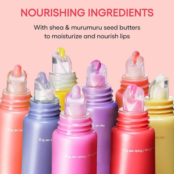 Lip Glowy Balm: Sheer Tinted Lip Moisturizer with Shea Butter, for Hydrating Shine & Soft Lips