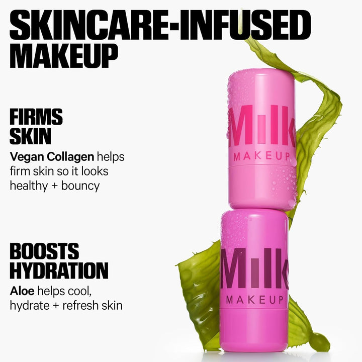 Cooling Water Jelly Tint – Sheer Lip + Cheek Stain with Vegan Collagen, Seawater + Aloe – Hydrating, Long-Lasting, Buildable Lip Tint + Blush