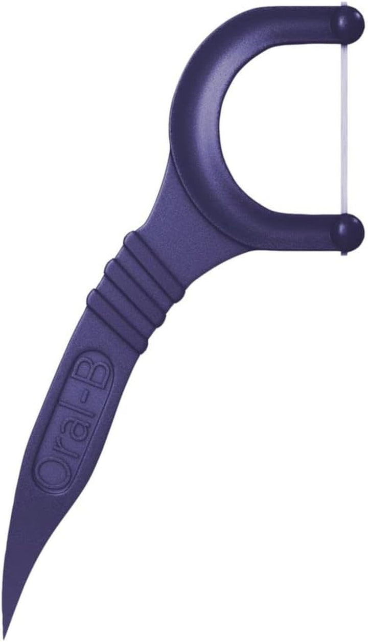 Glide Peppermint Dental Floss Picks with Arctic Peppermint Oil Flavor, 75 Count, Pack of 3