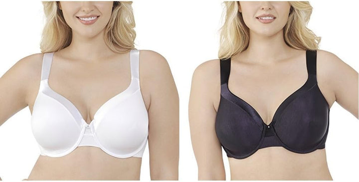 Women'S Illumination Full Figure Zoned-In Support Bra, Lightly Lined Cups up to DD