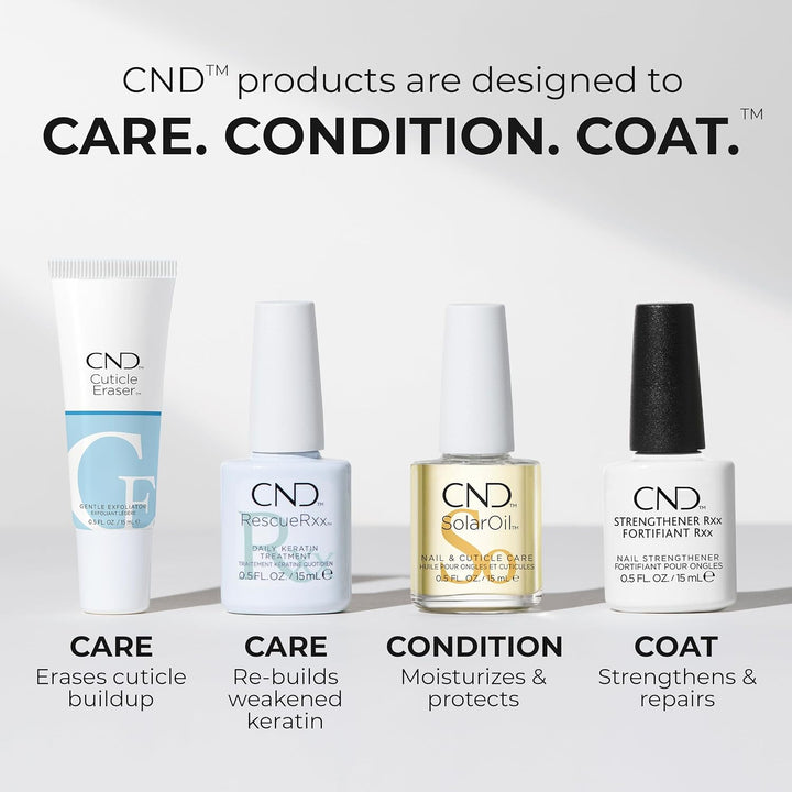 CND Solaroil & Rescuerxx, Cuticle Oil Pen, Keratin Nail Treatment Pen, On-The-Go, Travel-Sized